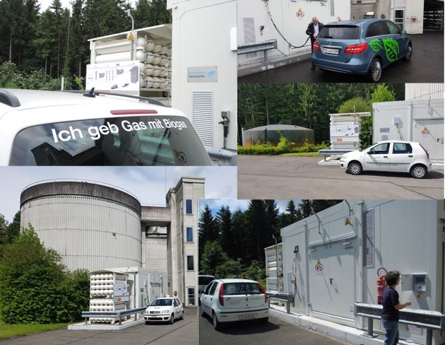100% Biogas-Tankstelle Schönenwerd